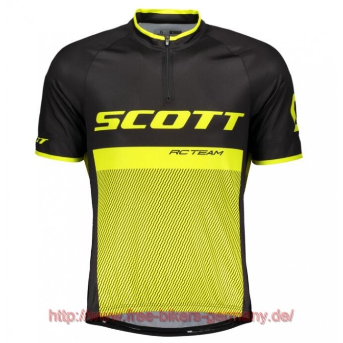 2018 Scott RC TEAM 20 sulphur gelb Fahrradbekleidung Radtrikot Satz Kurzarm