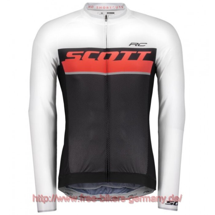 2018 Scott RC PRO fiery rot Fahrradtrikot Langarm