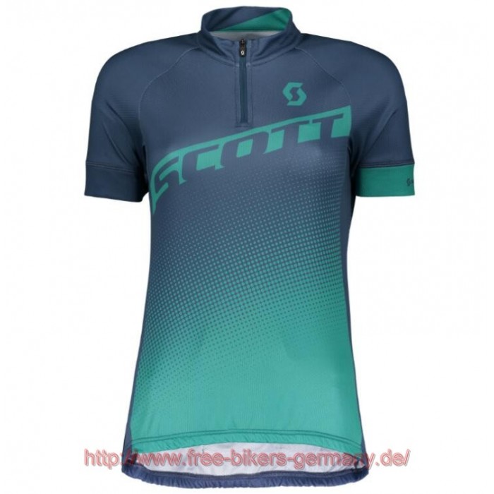 2018 Scott ENDURANCE 40 ensign blau Damen Fahrradbekleidung Radtrikot Satz Kurzarm