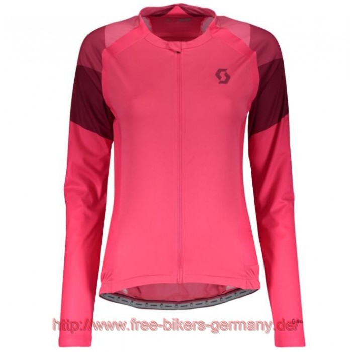 2018 Scott ENDURANCE 20 azalea pink Damen Fahrradtrikot Langarm