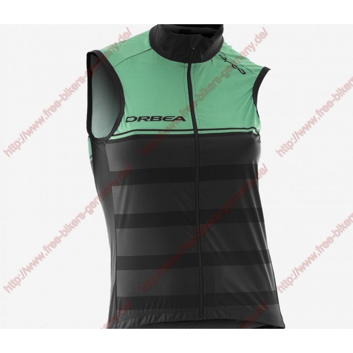 Radsport 2018 Orbea SPRING Damen Windstopper ärmelloses Trikot Kurz