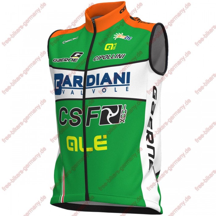 Radsport Bardiani Csf 2018 Windstopper Vest