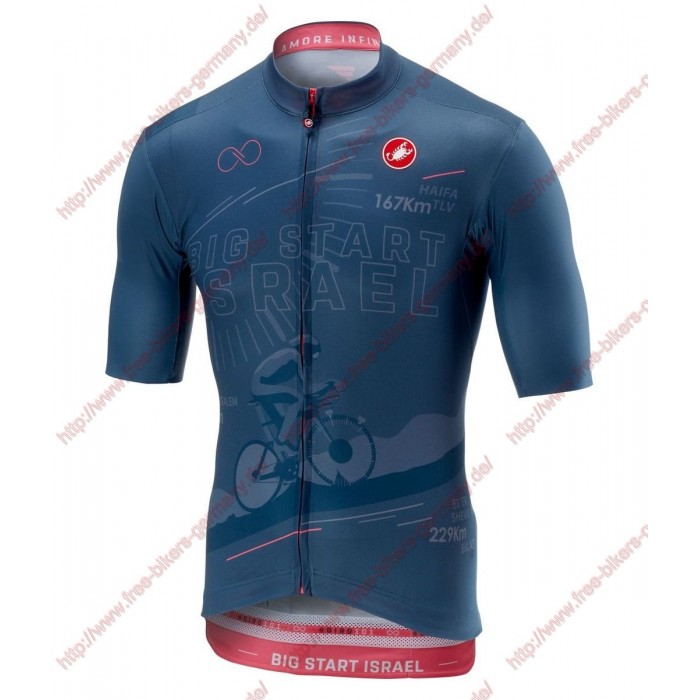 Radsport Giro d'Italia 2018 Israel Trikot Kurzarm