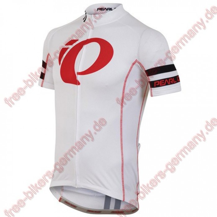 Radsport Pearl Izumi Elite Climbers-Weiß rot Trikot Kurzarm