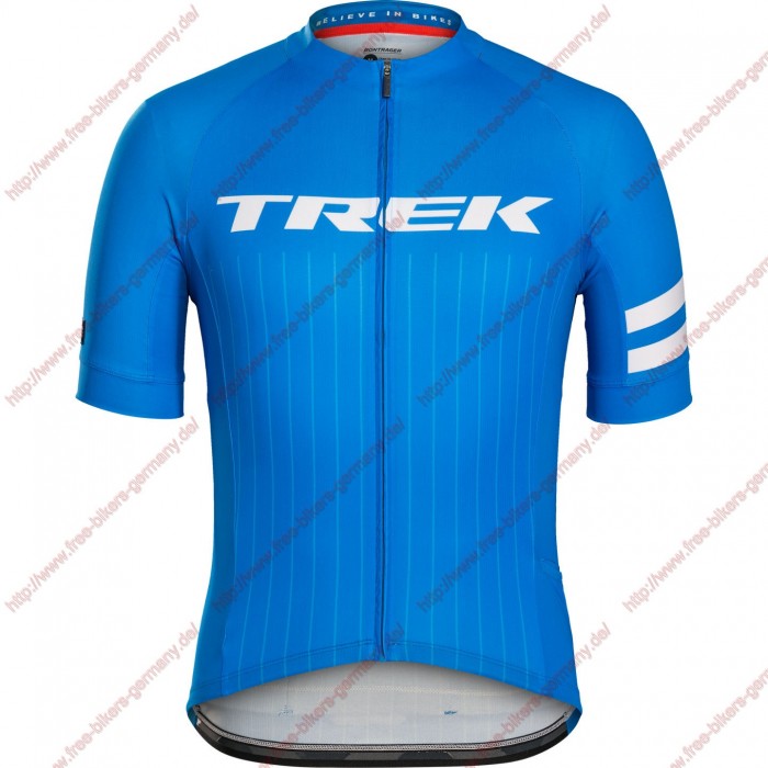 Radsport Bontrager CIRCUIT LTD Blau Trikot Kurzarm