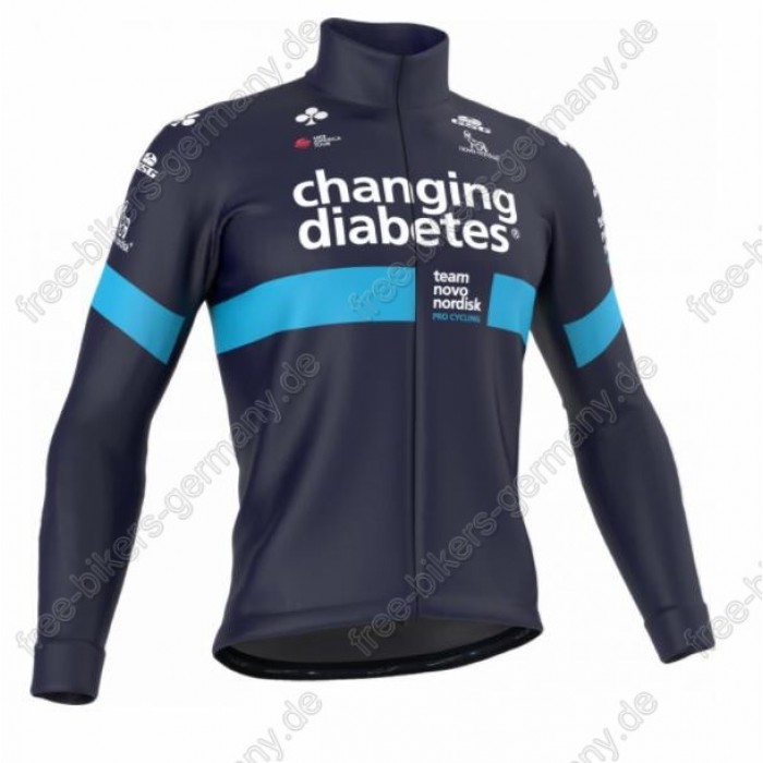 Profiteam 2018 Novo Nordisk Maglia Ciclismo Manica lunga