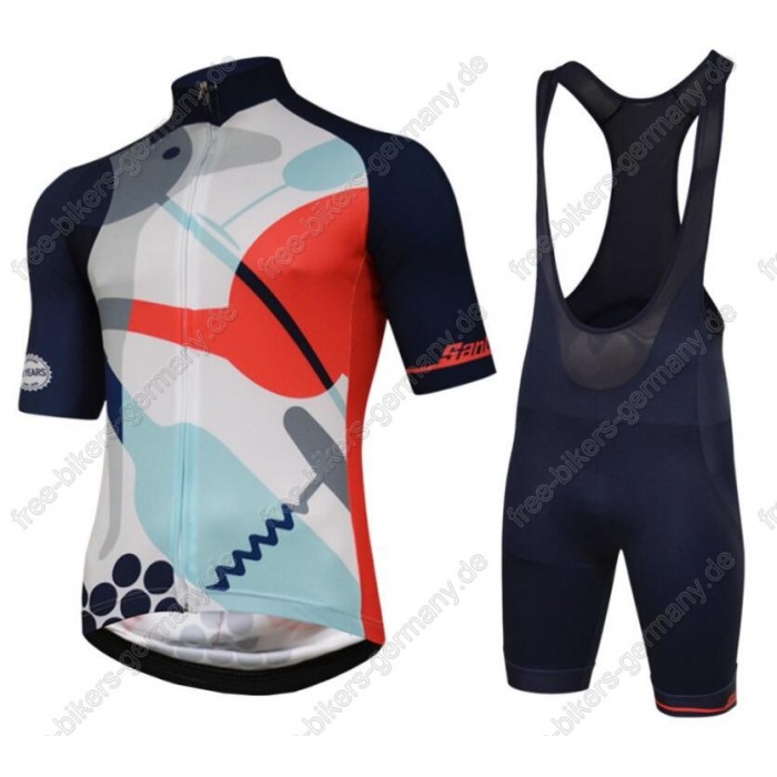 XX TOUR DOWN UNDER Profiteam 2018 Fahrradbekleidung Trikot Kurzarm+Trägerhosen Set