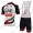 Profiteam 2018 UAE Team Emirates Radbekleidung Satz Trikot Kurzarm+Trägerhosen Set