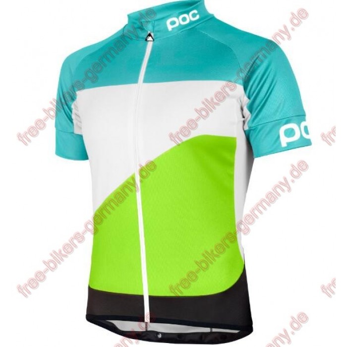 Profiteam 2018 POC Fondo Gradient Classic Trikot Kurzarm Octiron Multi Blau 34732HO