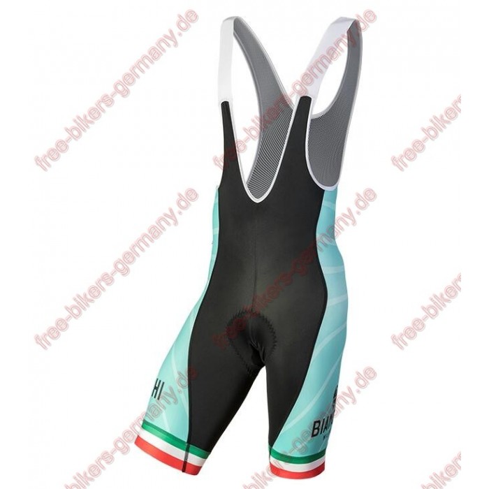 Profiteam 2018 Bianchi Milano Tiera Blau schwarz Trägerhosen Set 58696AK