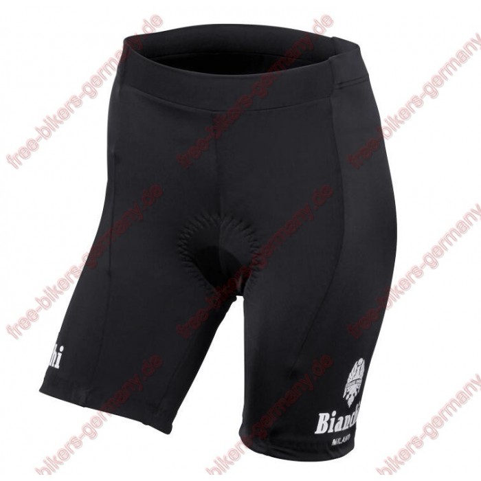 Profiteam 2018 Bianchi Milano schwarz Damen Radhose Kurz 2018 60473TR