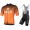 Profiteam 2018 Bianchi Milano Conca orange Radbekleidung Satz Trikot Kurzarm+Trägerhosen Sets 92749TN