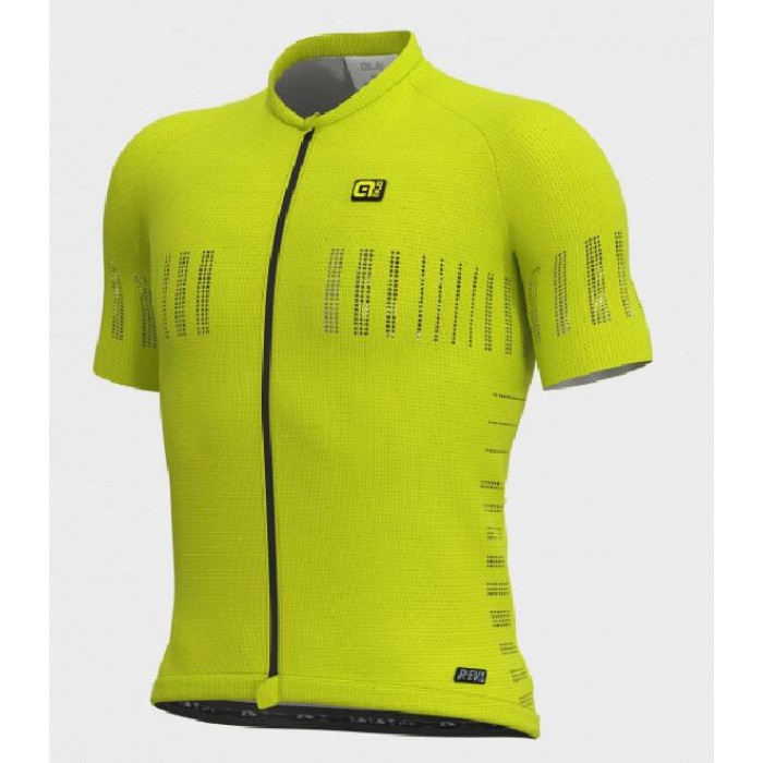 Fahrradbekleidung Radsport 2020 Ale R-ev1 Cooling Trikot Kurzarm Outlet gelb-fluo L13246019-02