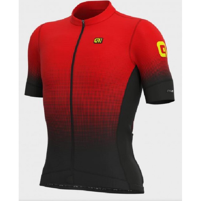 Fahrradbekleidung Radsport 2020 Ale PR-S Dots Trikot Kurzarm Outlet rot L12742319-02