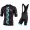 Fahrradbekleidung Radsport 2020 BIANCHI MILANO Roncaccio Trikot Kurzarm Outlet+Palizzi Trägerhosen Set schwarz