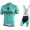 Fahrradbekleidung Radsport 2020 BIANCHI MILANO Isalle Trikot Kurzarm Outlet+Pelau Trägerhosen Set Grün