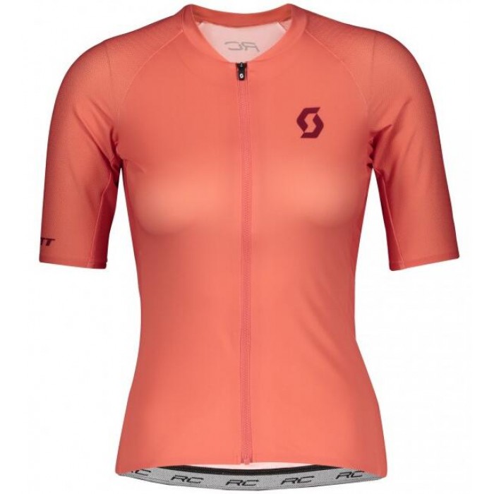 Fahrradbekleidung Radsport 2020 Damen SCOTT RC Premium Trikot Kurzarm Outlet Rosa