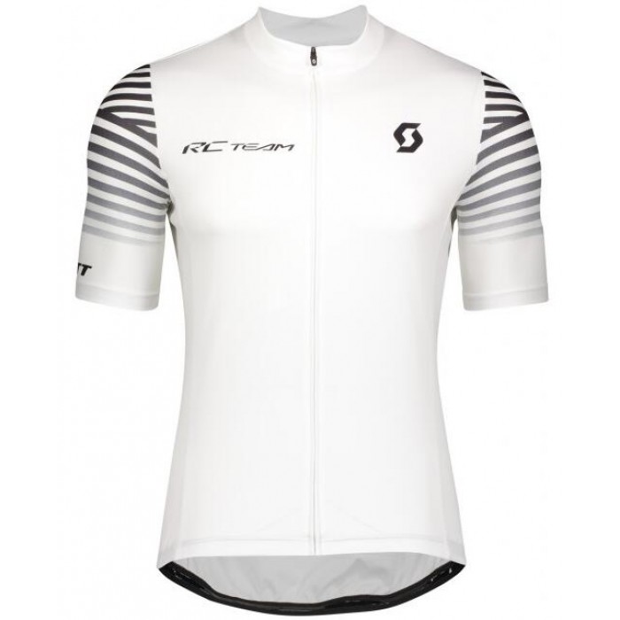 Fahrradbekleidung Radsport 2020 SCOTT RC TEAM 10 Trikot Kurzarm Outlet Weiß