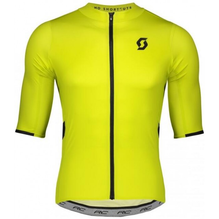 Fahrradbekleidung Radsport 2020 SCOTT RC Premium Trikot Kurzarm Outlet gelb