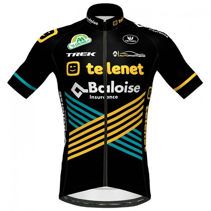 Fahrradbekleidung Radsport 2020 Telenet Baloise Lions Vermarc Trikot Kurzarm Outlet