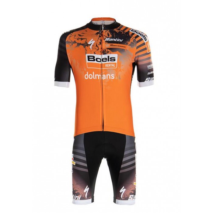 Fahrradbekleidung Radsport 2020 BOELS DOLMANS Radbekleidung Satz Trikot Kurzarm+Trägerhosen Set Outlet 61SK5