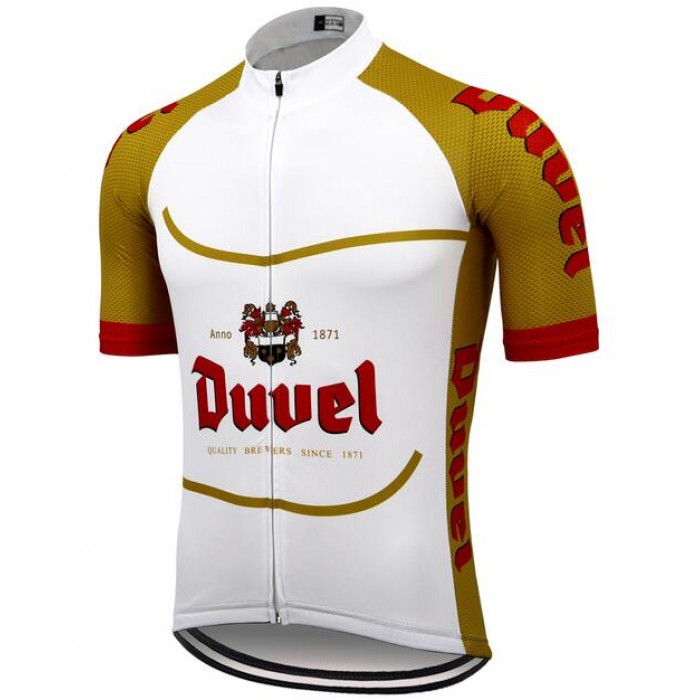 Fahrradbekleidung Radsport 2020 Duvel Beer Trikot Kurzarm Outlet XK7NZ