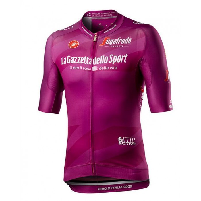 Fahrradbekleidung Radsport 2020 GIRO D'ITALIA Trikot Kurzarm Outlet violet CJADW