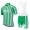 Fahrradbekleidung Radsport 2020 Real Betis Radbekleidung Satz Trikot Kurzarm+Trägerhosen Set Outlet 2E9YA