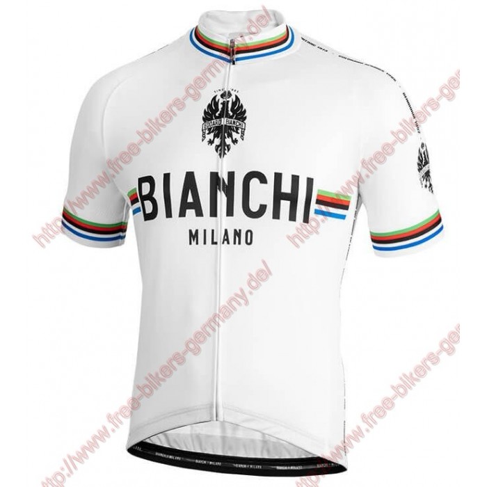 Profiteams BIANCHI MILANO New Pride white Trikot Kurzarm Outlet