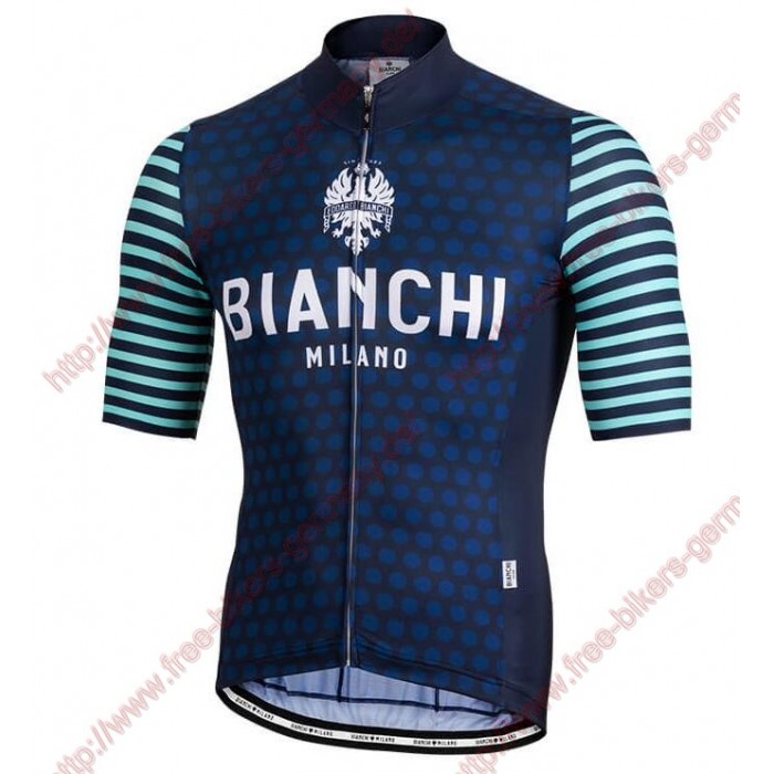 Profiteams BIANCHI MILANO Davoli blue Trikot Kurzarm Outlet