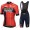 Profiteams Team Bahrain Merida 2019 Radbekleidung Satz Trikot Kurzarm+Trägerhosen Set Outlet