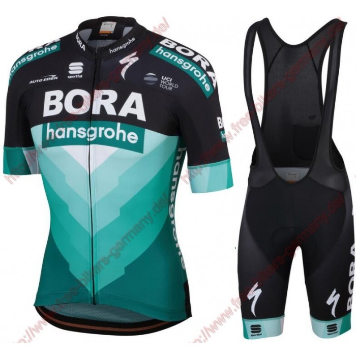 Profiteams Bora Hansgrohe 2019 Team Radbekleidung Satz Trikot Kurzarm+Trägerhosen Set Outlet