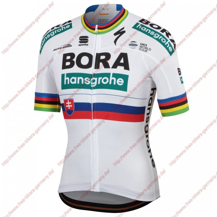 Profiteams Bora Hansgrohe 2019 Slovak champion Trikot Kurzarm Outlet