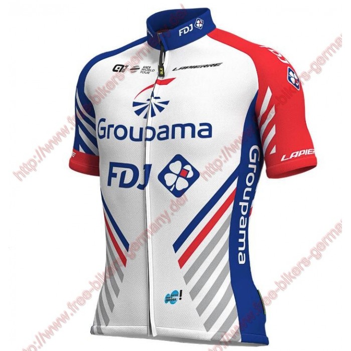 Profiteams 2019 Groupama FDJ Trikot Kurzarm Outlet