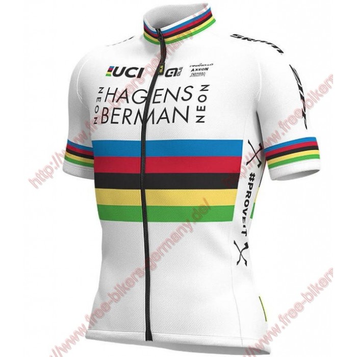 Profiteams 2019 World Champion Hagens Berman Axeon Trikot Kurzarm Outlet