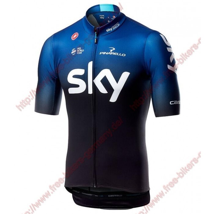 Profiteams TEAM SKY 2019 Trikot Kurzarm Outlet