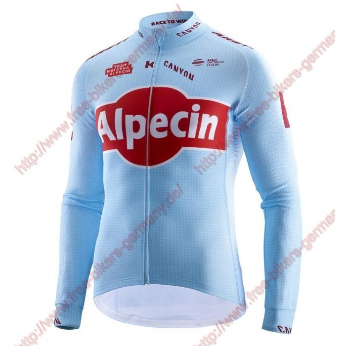 Profiteams TEAM KATUSHA ALPECIN 2019 Radsport Trikot Langarm