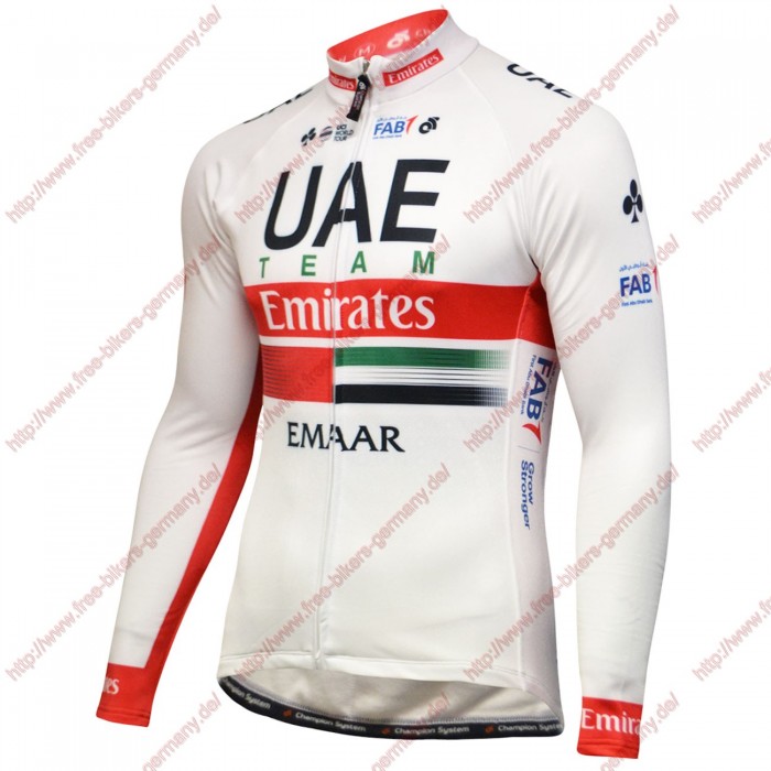 Profiteams UAE Team Emirates 2019 Radsport Trikot Langarm