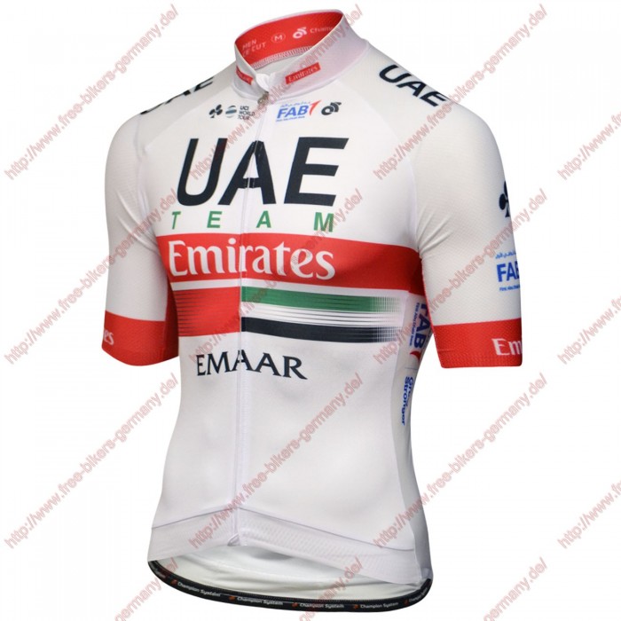 Profiteams UAE Team Emirates 2019 Trikot Kurzarm Outlet