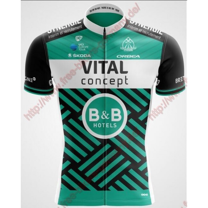 Profiteams Vital Concept Cycling 2019 Trikot Kurzarm Outlet