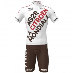 AG2R Citroen 2022 Radtrikot kurzarm(langer Reißverschluss)-Radsport-Profi-Team