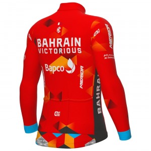 Bahrain Victorious-Jayco 2022 Radtrikot langarm-ALE Radsport-Profi-Team