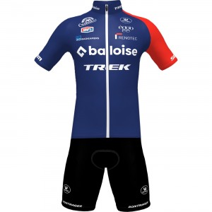 Baloise Trek Lions 2023 Trägerhose kurz-Radsport-Profi-Team