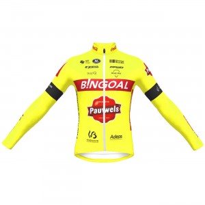 Bingoal Pauwels Sauces WB 2022 Radtrikot langarm-Radsport-Profi-Team