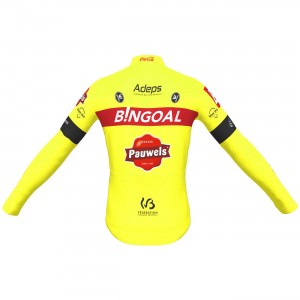 Bingoal Pauwels Sauces WB 2022 Radtrikot langarm-Radsport-Profi-Team