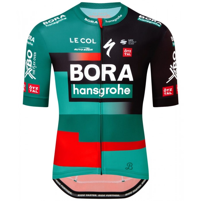 BORA-hansgrohe 2023 Radtrikot kurzarm-Radsport-Profi-Team