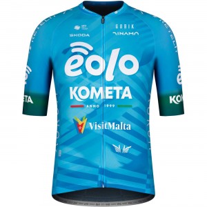 Eolo-Kometa Cycling Team 2023 Radtrikot kurzarm-Radsport-Profi-Team