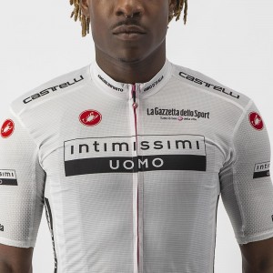 Giro d'Italia 2022 MAGLIA BIANCO(weiß) Radtrikot kurzarm