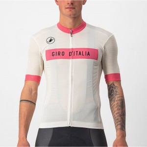 Giro d'Italia 2023 FUORI-MAGLIA BIANCO Radtrikot kurzarm