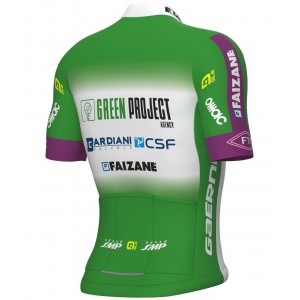 Green Project-Bardiani Csf-Faizane' 2023 Set(Radtrikot langer RV+Trägerhose)-ALE Radsport-Profi-Team